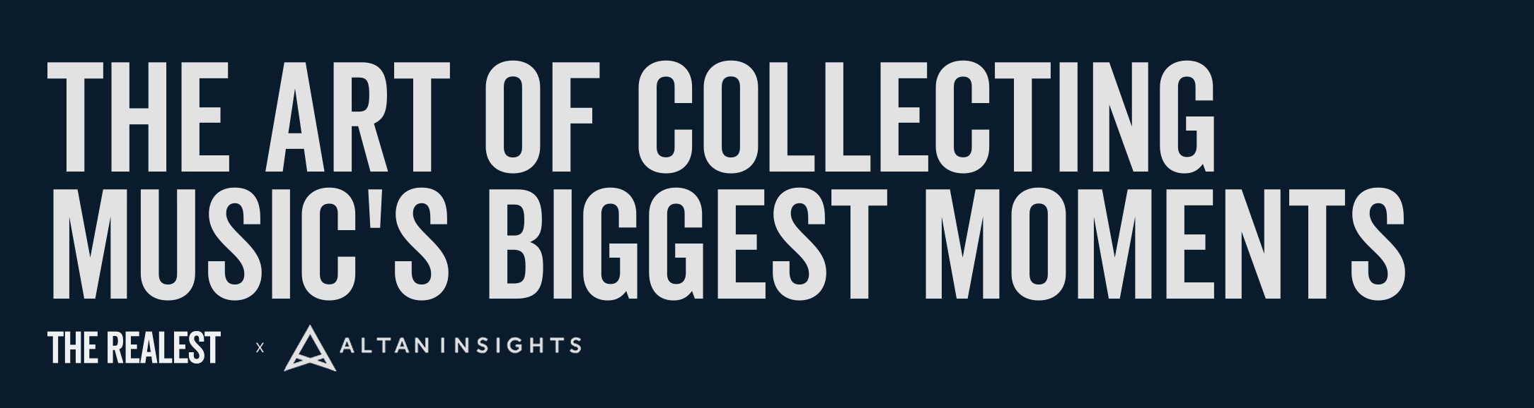 Collage of iconic music moments and collectibles artwork