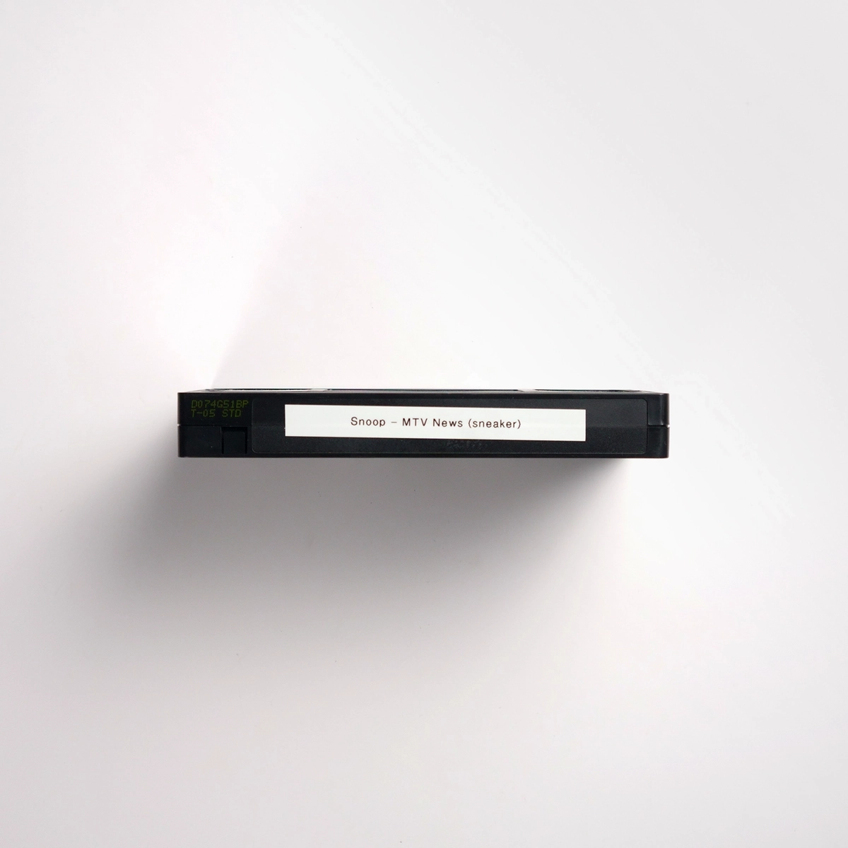 Snoop Dogg MTV News Sneaker VHS tape