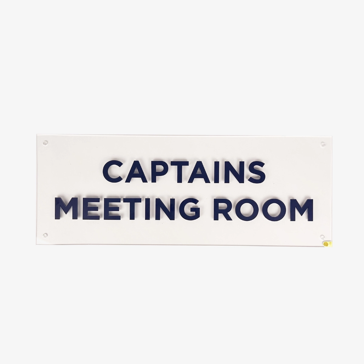 Captains Meeting Room Sign – Tournament Used