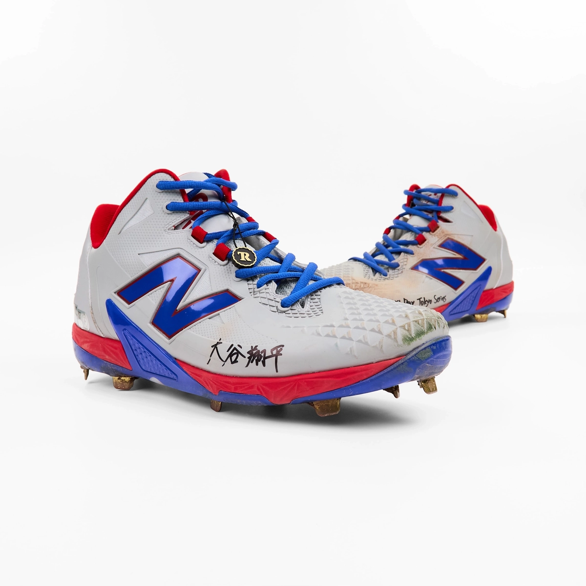 Shohei Ohtani Historic First MLB Game in Japan Game-Used Shoes